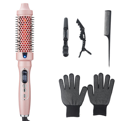 Infrared Hair Styling Comb with LCD Display