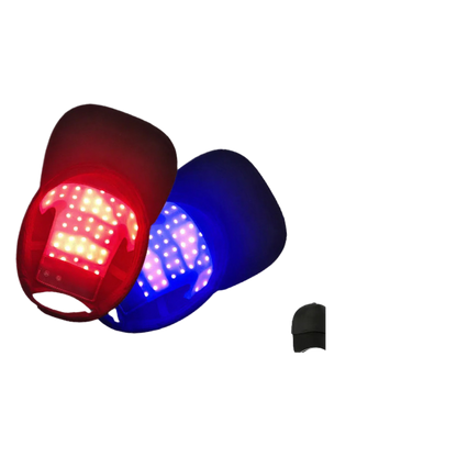 Infrared Head Care Cap with Red Blue Light Therapy