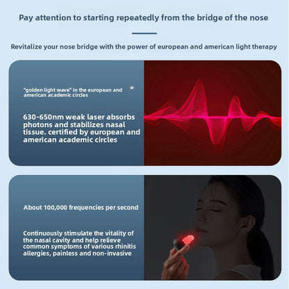 Infrared Nasal Relief Device for Rhinitis
