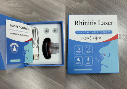 Infrared nose-relief device