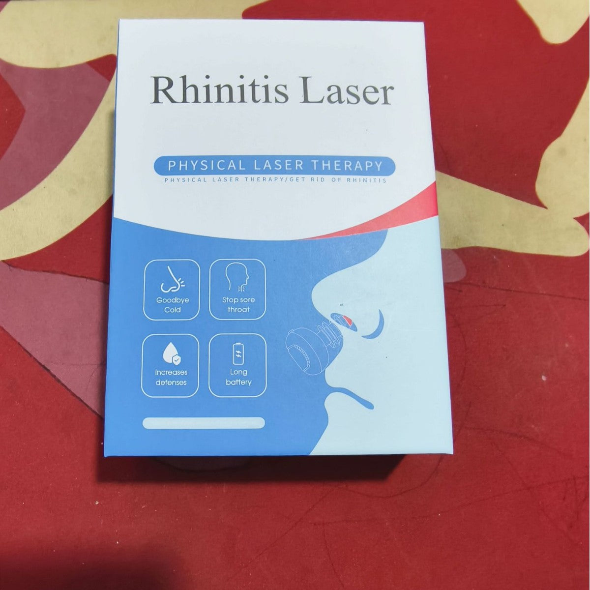Infrared nose-relief device