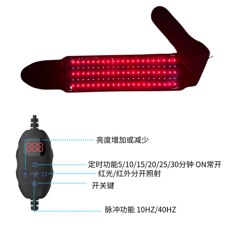 Infrared physiotherapy belt