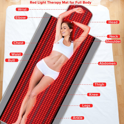 Infrared physiotherapy blanket