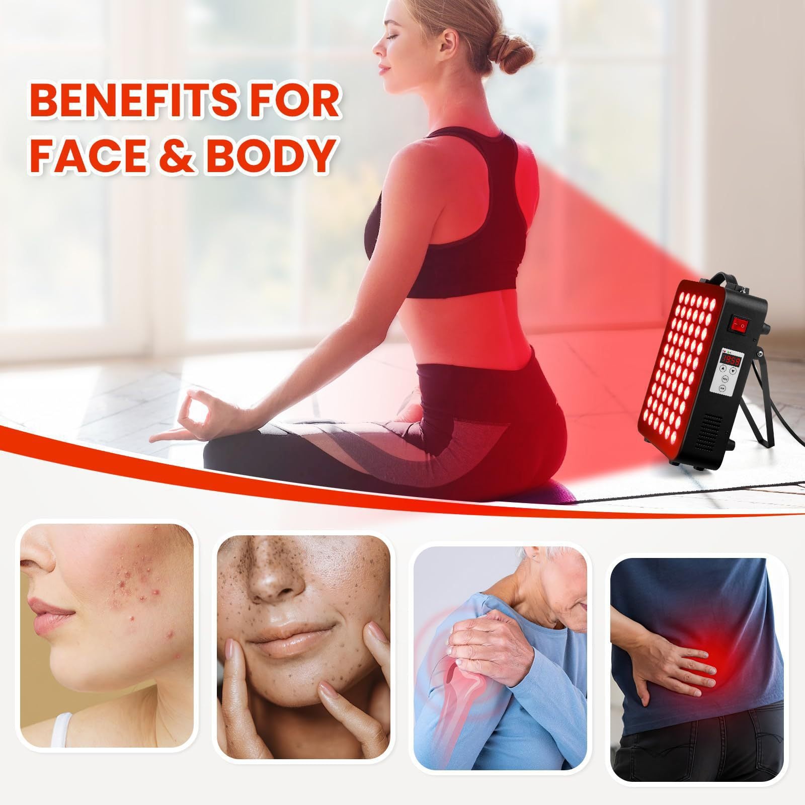 Infrared Physiotherapy Lamp