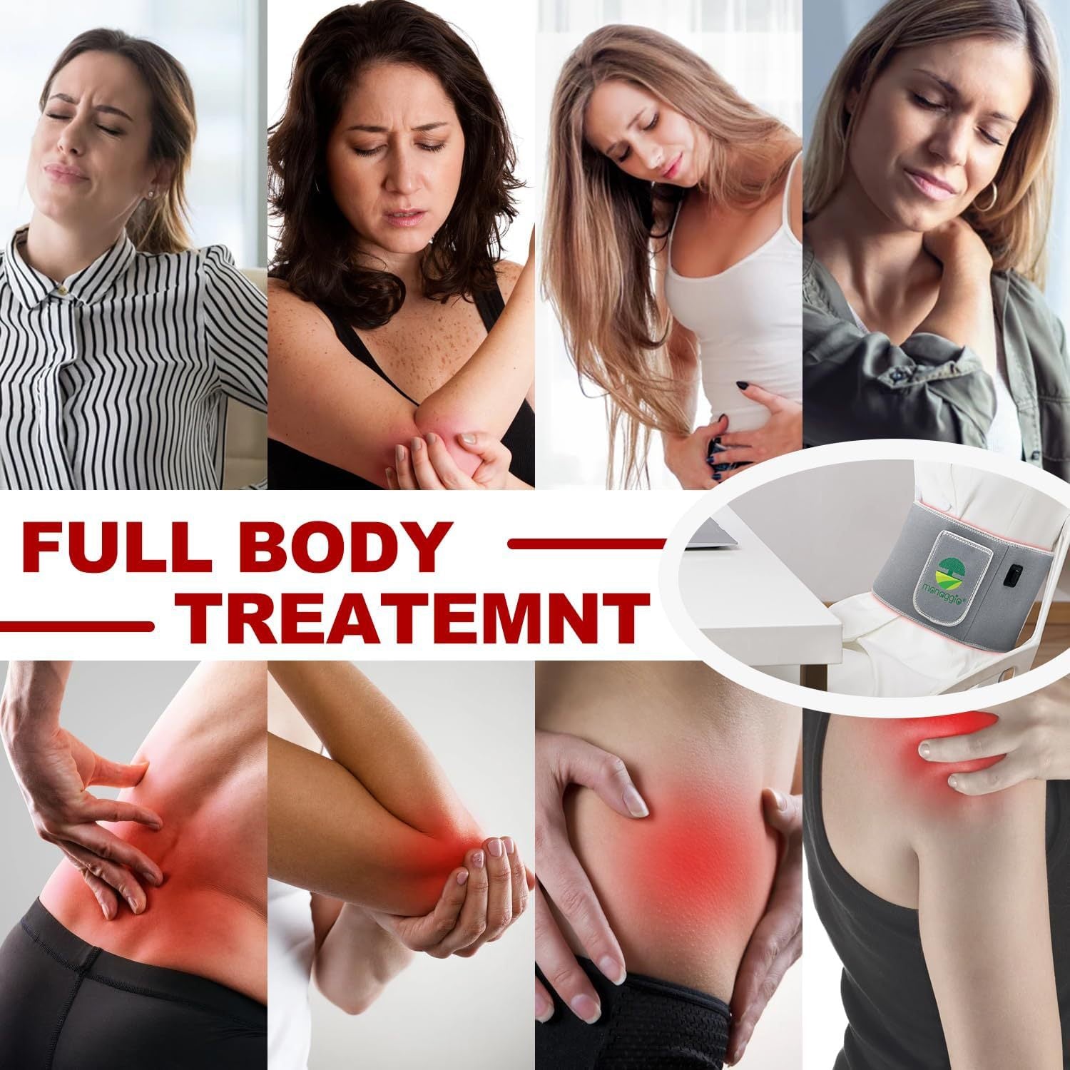 Infrared Physiotherapy Pad for Muscle Pain Relief