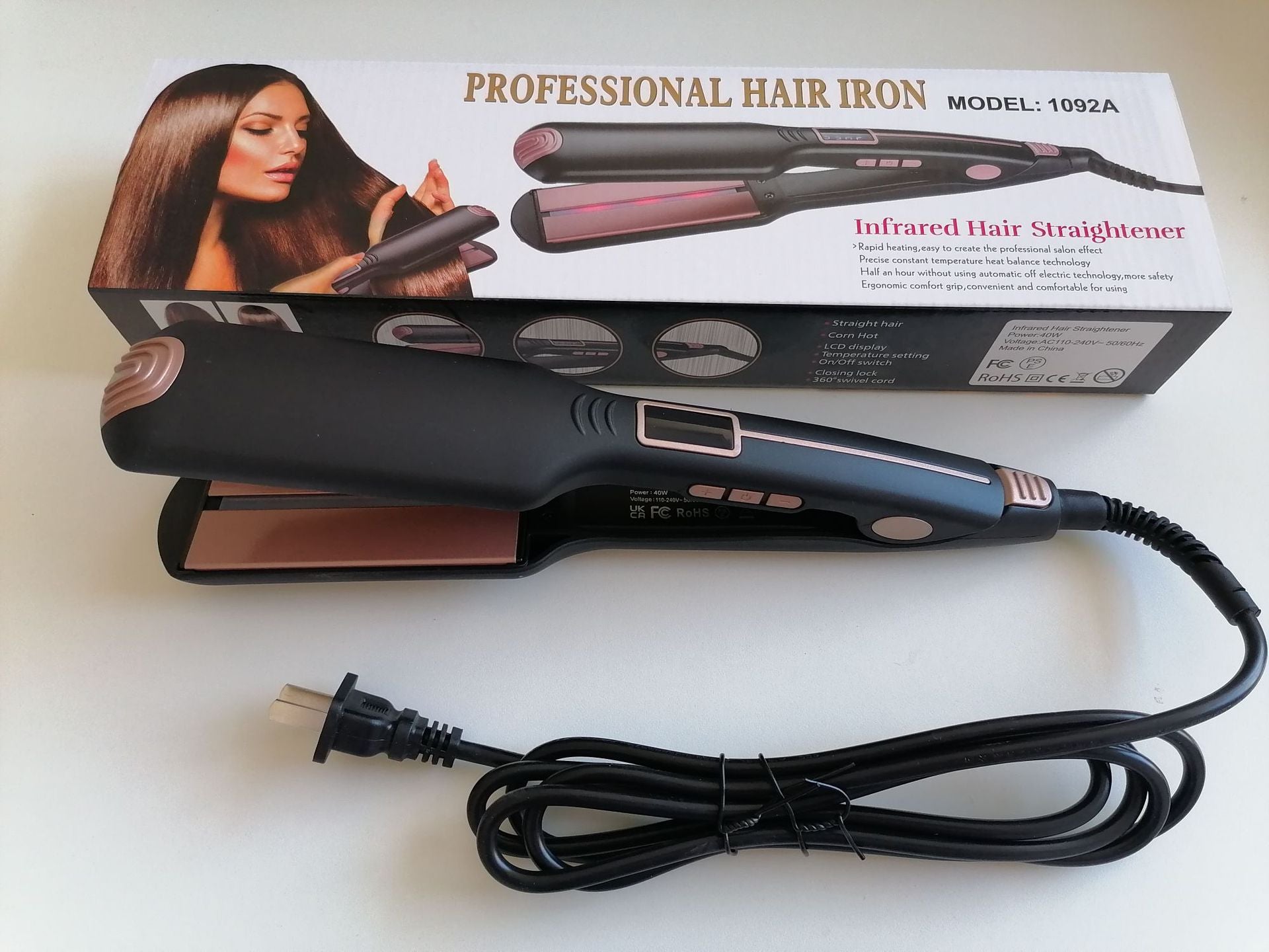 Infrared Straightening Iron