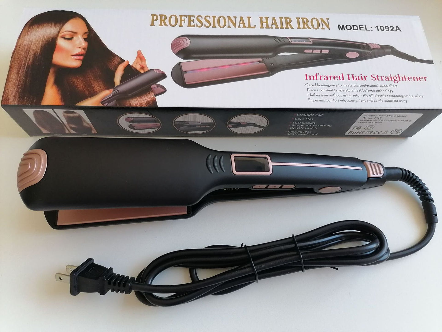 Infrared Straightening Iron
