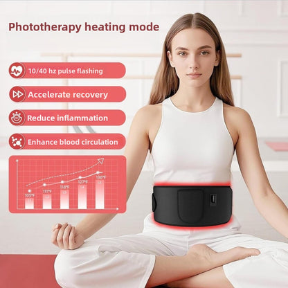 Infrared Therapy Belt with Heating and Red Light