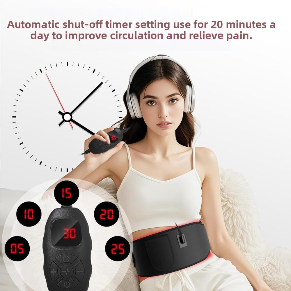 Infrared Therapy Belt with Heating and Red Light