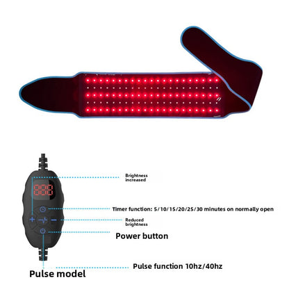 Infrared Therapy Belt with Heating and Red Light