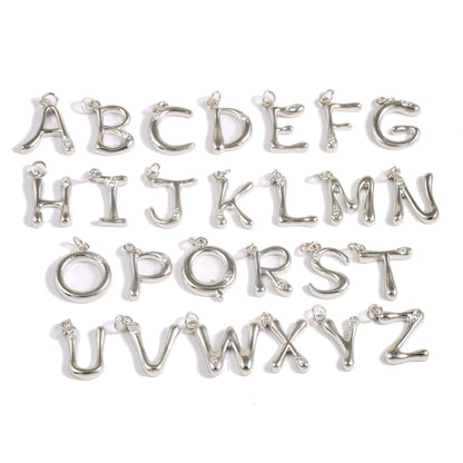 Initial Letter Gold Plated Necklace