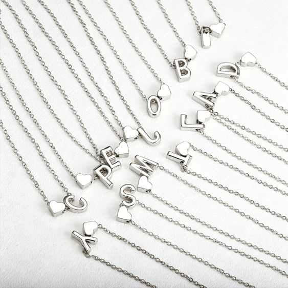 Initial Letter Necklace