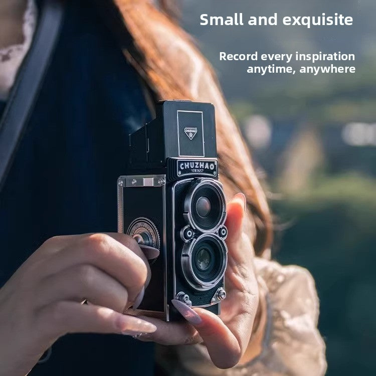 Initial Photo Simulation Dual-Reverse Digital Camera