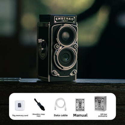 Initial Photo Simulation Dual-Reverse Digital Camera