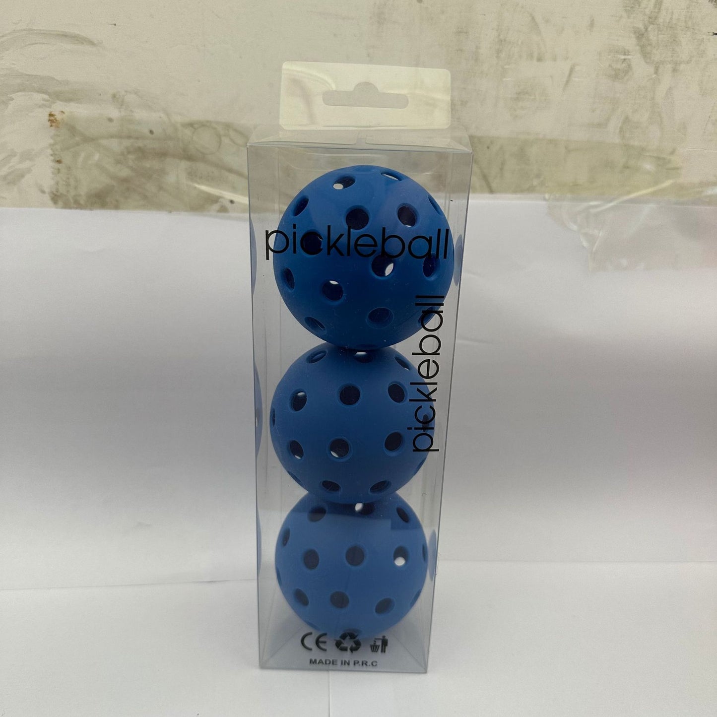 Injection molded practice hole ball