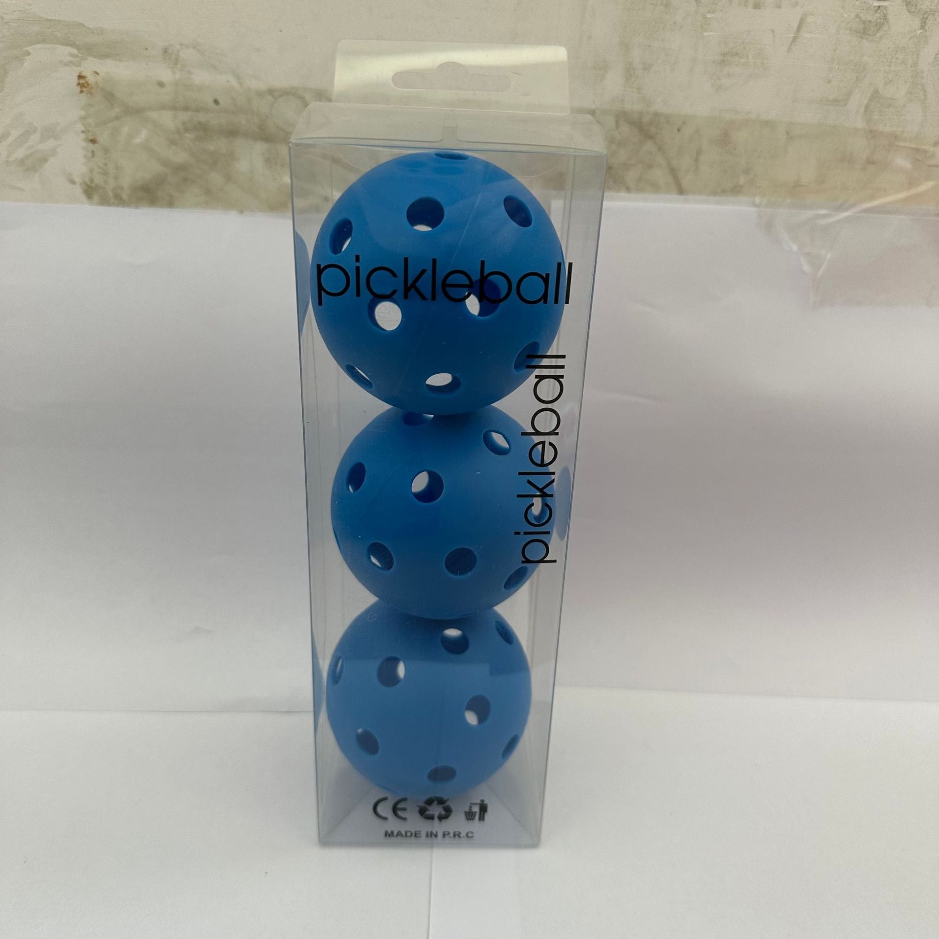 Injection molded practice hole ball