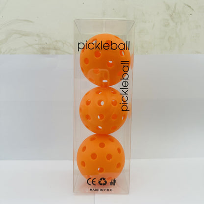 Injection molded practice hole ball