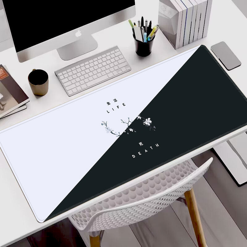 Ink wash painting mouse pad
