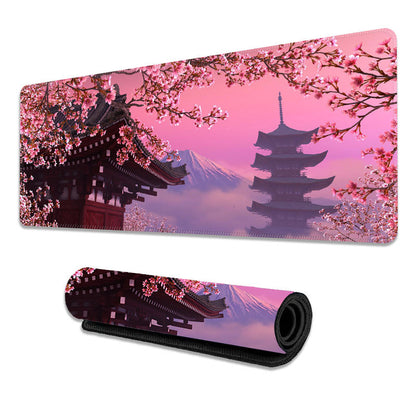Ink wash painting mouse pad