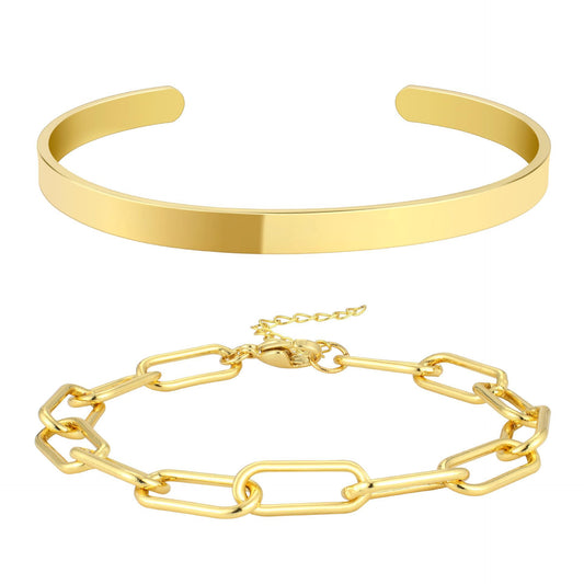 Inlaid single zirconia bracelet
