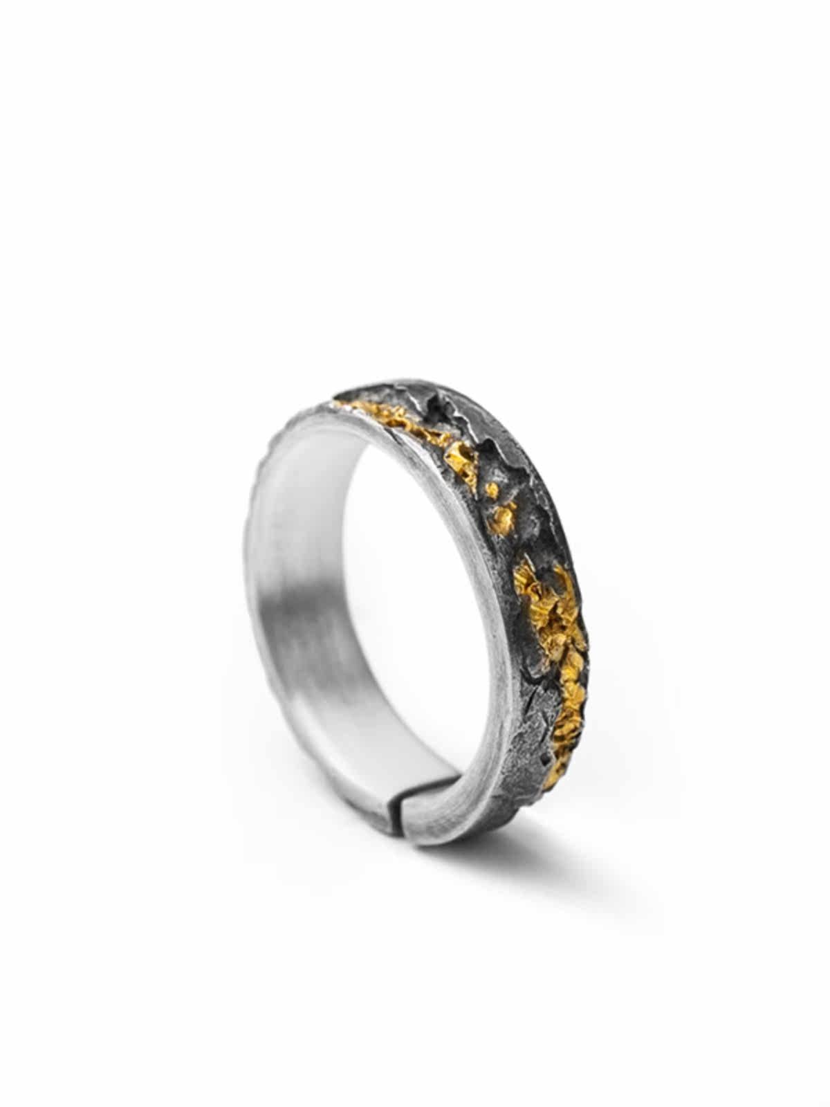 Inlay Mens Ring