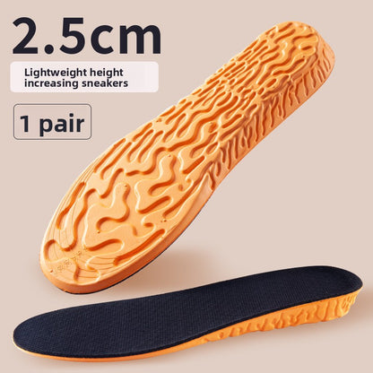 Inner height-increasing insoles