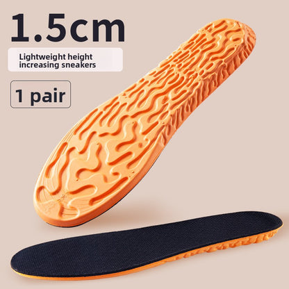 Inner height-increasing insoles