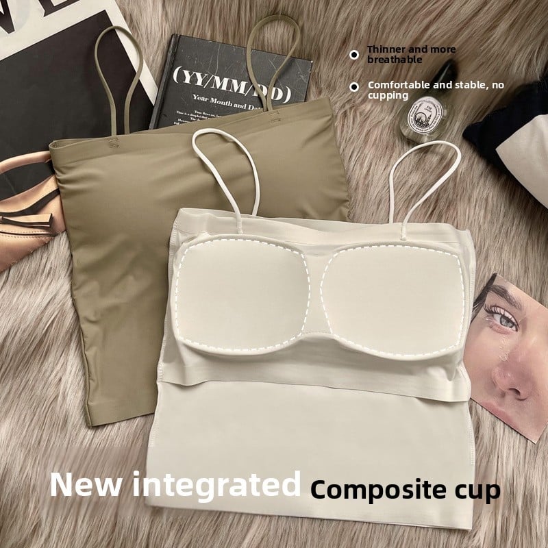 Inner layer: A padded sports bra as a base layer