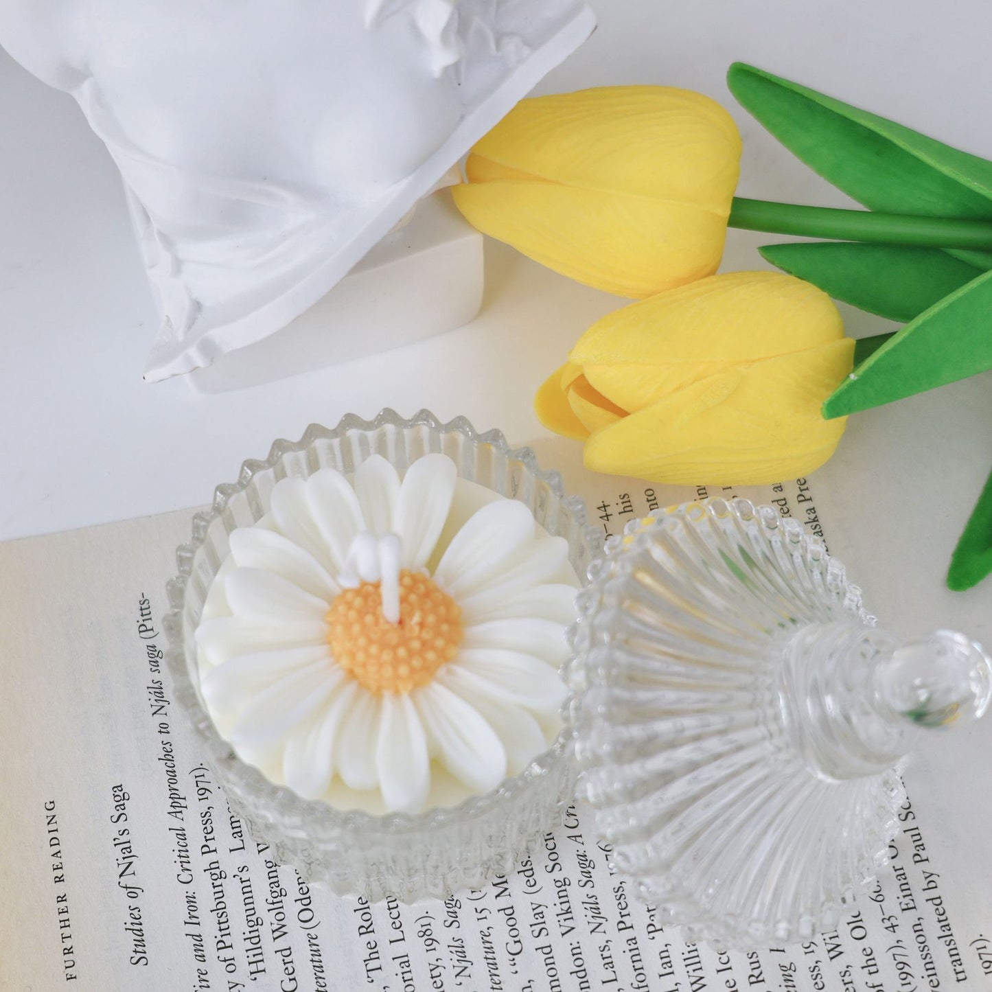 Ins style chamomile fragrance scented candle