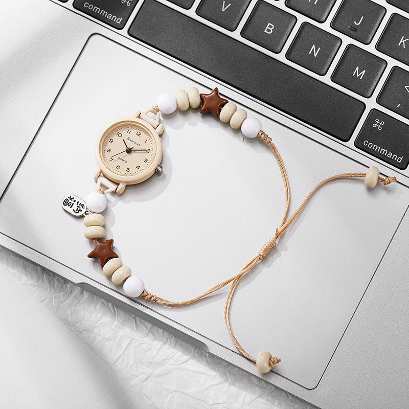 Ins Style Girl Bracelet Quartz Watch Cute Cartoon Small Dial