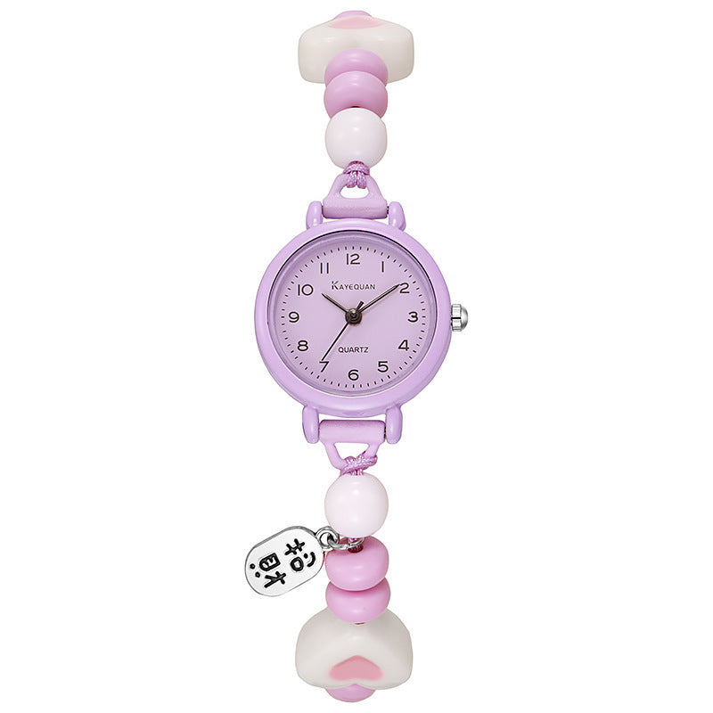Ins Style Girl Bracelet Quartz Watch Cute Cartoon Small Dial