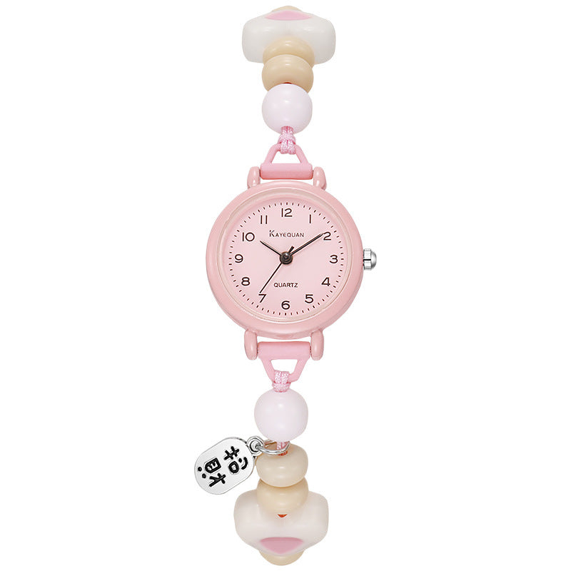 Ins Style Girl Bracelet Quartz Watch Cute Cartoon Small Dial