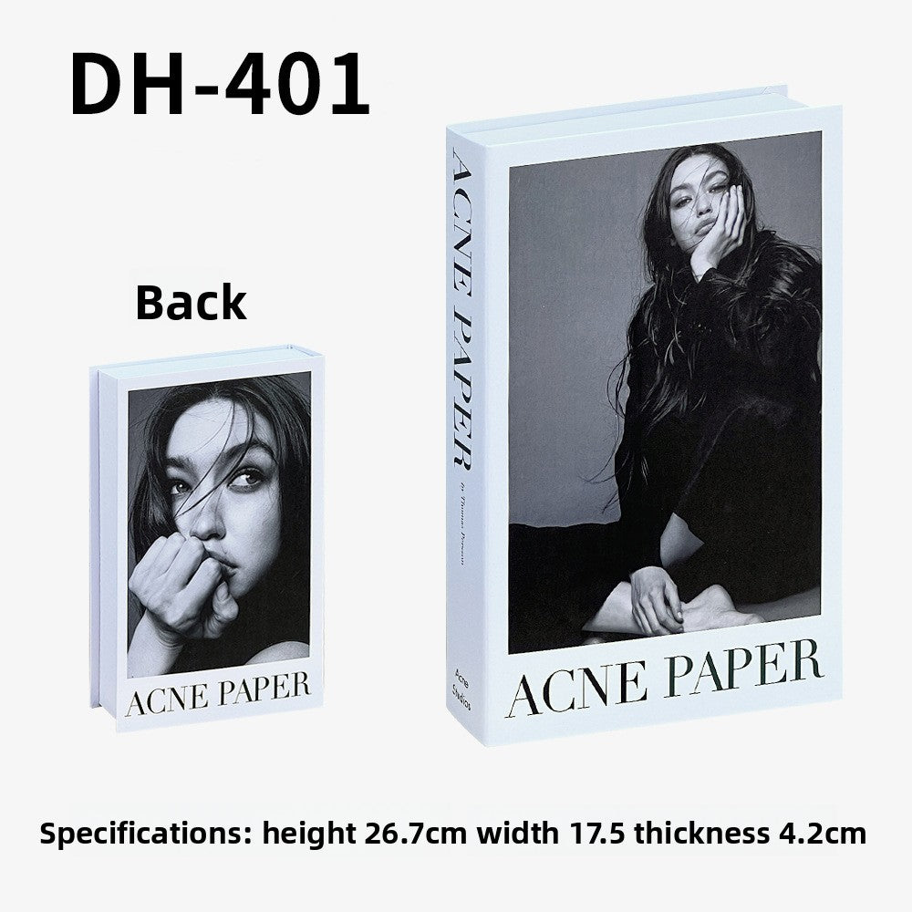 ins Style Simple Fake Book Decoration Book