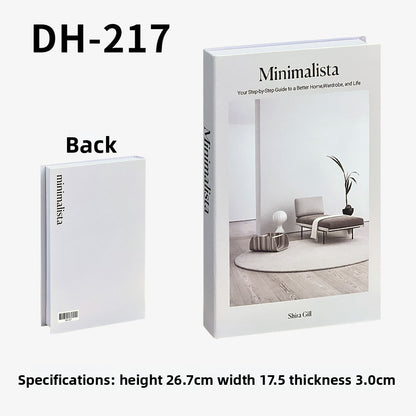 ins Style Simple Fake Book Decoration Book
