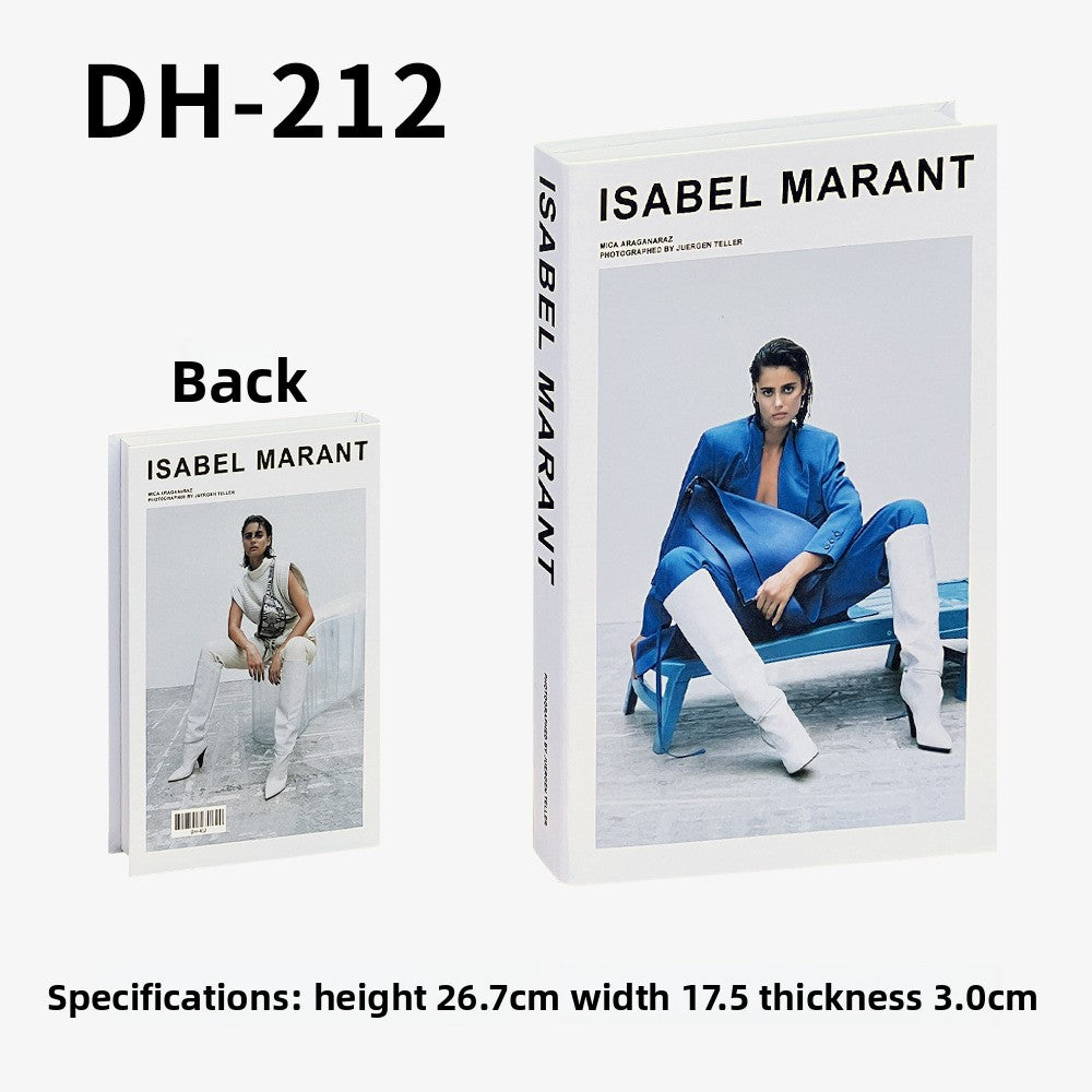 ins Style Simple Fake Book Decoration Book
