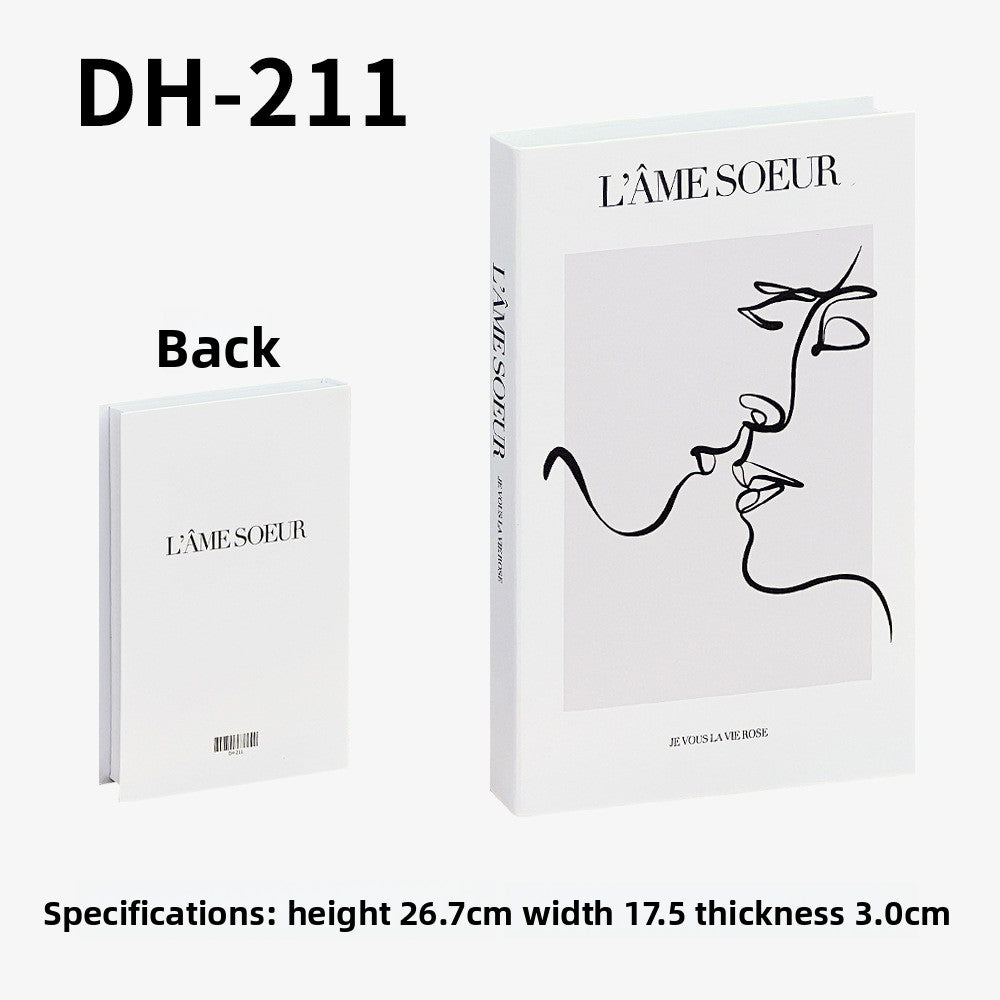 ins Style Simple Fake Book Decoration Book