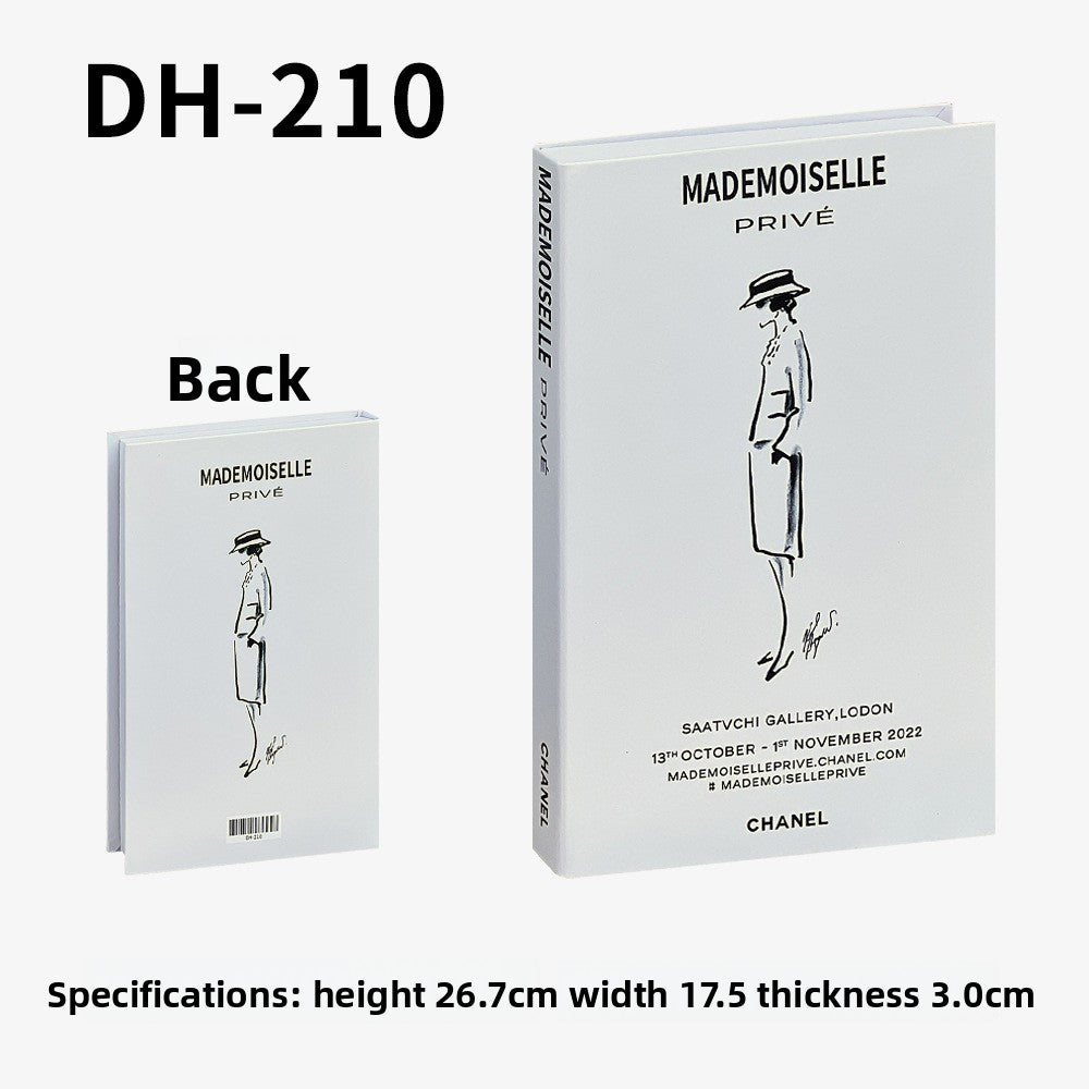 ins Style Simple Fake Book Decoration Book