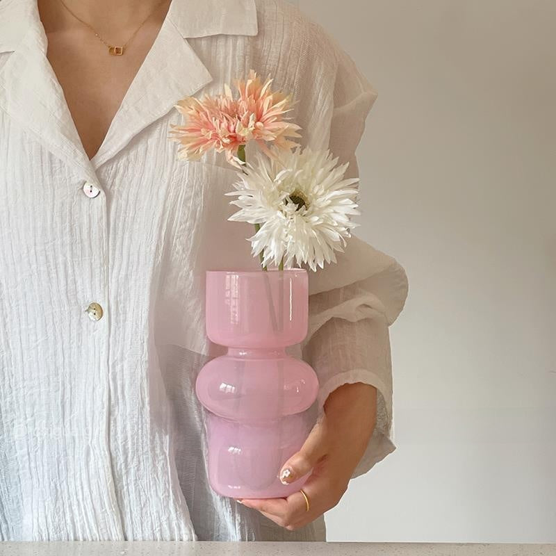 ins style simple retro mid-ancient glass vase