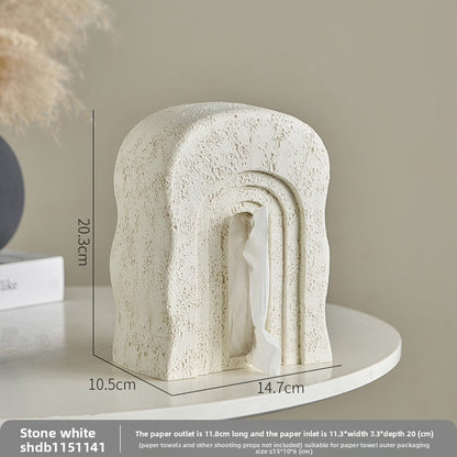 Ins-style twisting tissue box