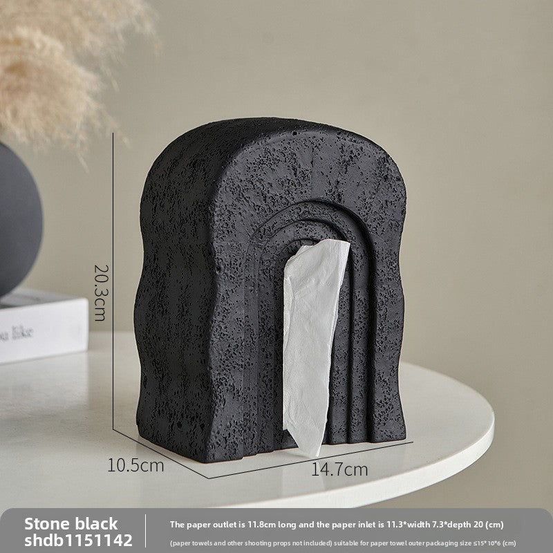 Ins-style twisting tissue box