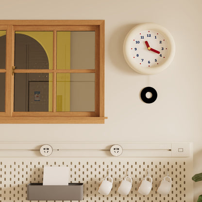 Ins White Clock