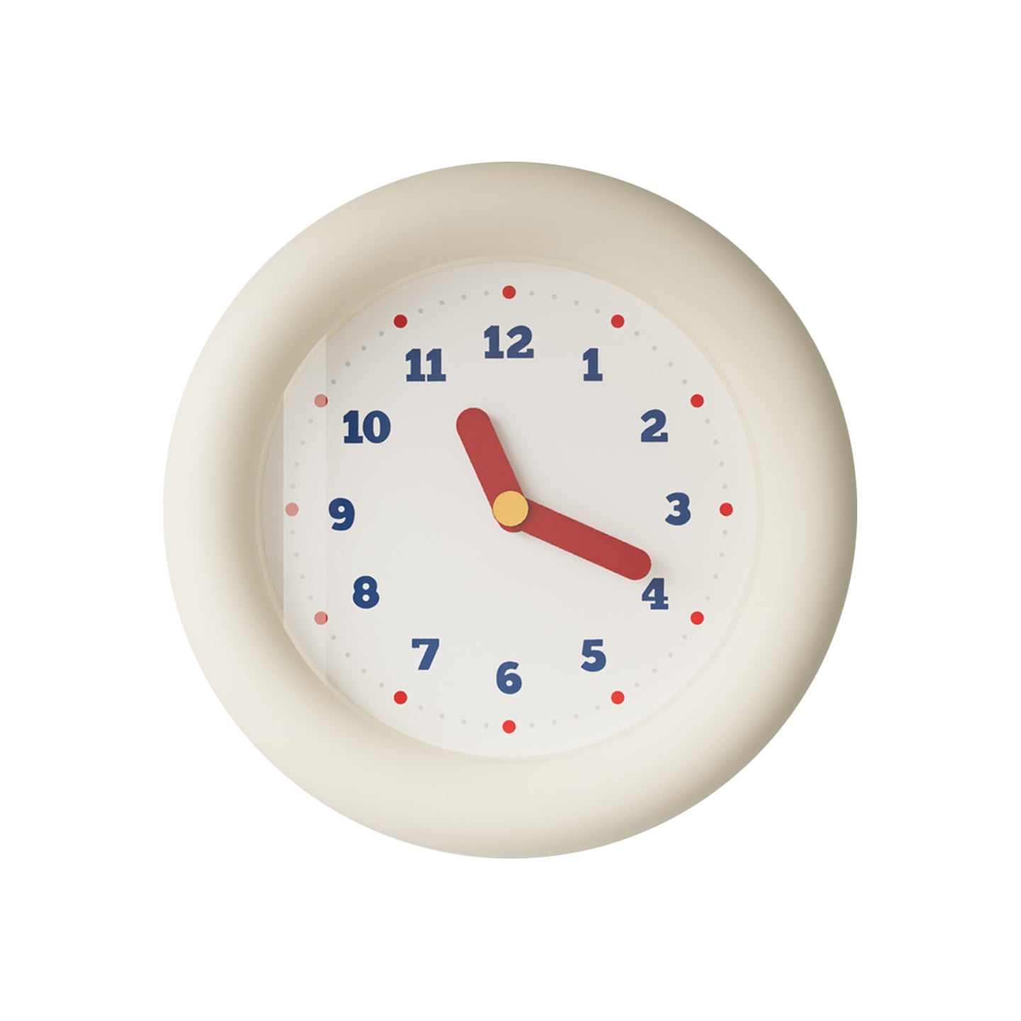 Ins White Clock