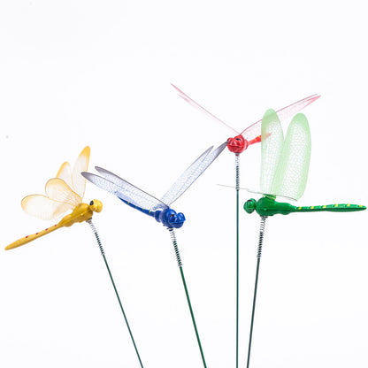 Insert Rod Dragonfly Magnet Decoration