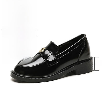Inside-heeled Leffo women's low-heeled shoes