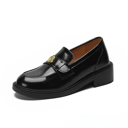Inside-heeled Leffo women's low-heeled shoes