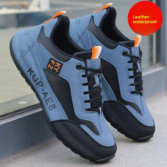Insole height-increasing men's shoes
