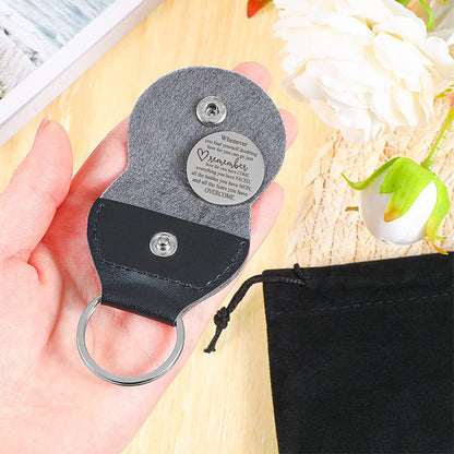 Inspirational Text Token Keychain