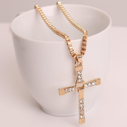 Inspired Cross Necklace for Men