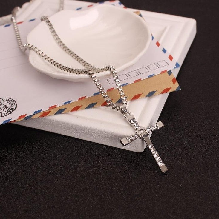 Inspired Cross Necklace for Men