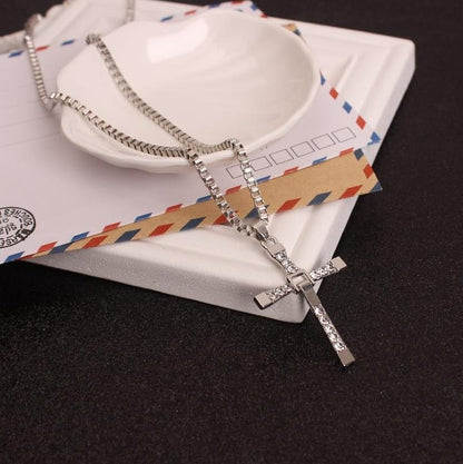 Inspired Cross Necklace for Men
